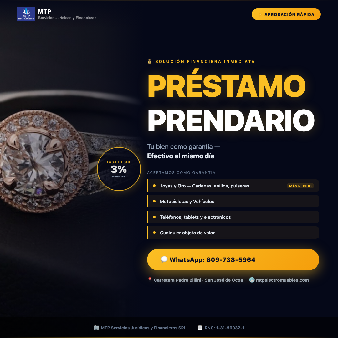 Financiamiento Prendario